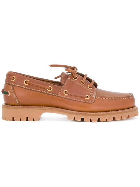 Zapatos náuticos de Gucci para hombre 